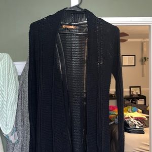 Black Lightweight Cardigan